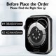 thumbnail image 5 of Correa elástica compatible con Apple Watch de 45 mm, 44 mm y 42 mm, cómoda y ajustable, para iWatch Series 7, 6, 5, 4, SE, 3, 2 y 1, para mujer y hombre, color negro., 5 of 5