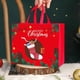 thumbnail image 4 of xihome Bolsa grande de regalo navideña reutilizable de tela no tejida para guardar regalos de Navidad, 4 of 6