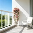 thumbnail image 5 of Rattan Basket Artificial Bougainvillea Wall Hangings, Full Bloom Silk Flower Suspended Ornament for Wedding Hall Ceiling, Interior Wall and Indoor Wedding Venue Space Styling Decoration, 5 of 6