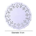 thumbnail image 5 of Clearance:1 pcs Round Paper Doilies, Doily Placemats for Tables, Wedding, Parties ( 150 Pack), 5 of 5