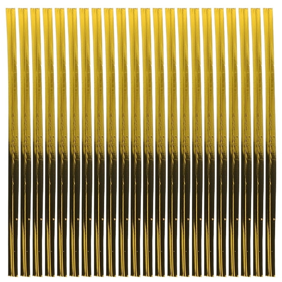 Hemoton 1600pcs Gold Twist Ties For Bread Food And Present Packaging Durable Metal Wire Ties For Plastic Bags Ideal For Home Party And Holiday Use