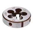 thumbnail image 2 of Bgsha 2pcs/Set 1/2-28 Tap & Die UNEF HSS Outil de Filetage à Droite pour Machine à Mouler, 2 of 8