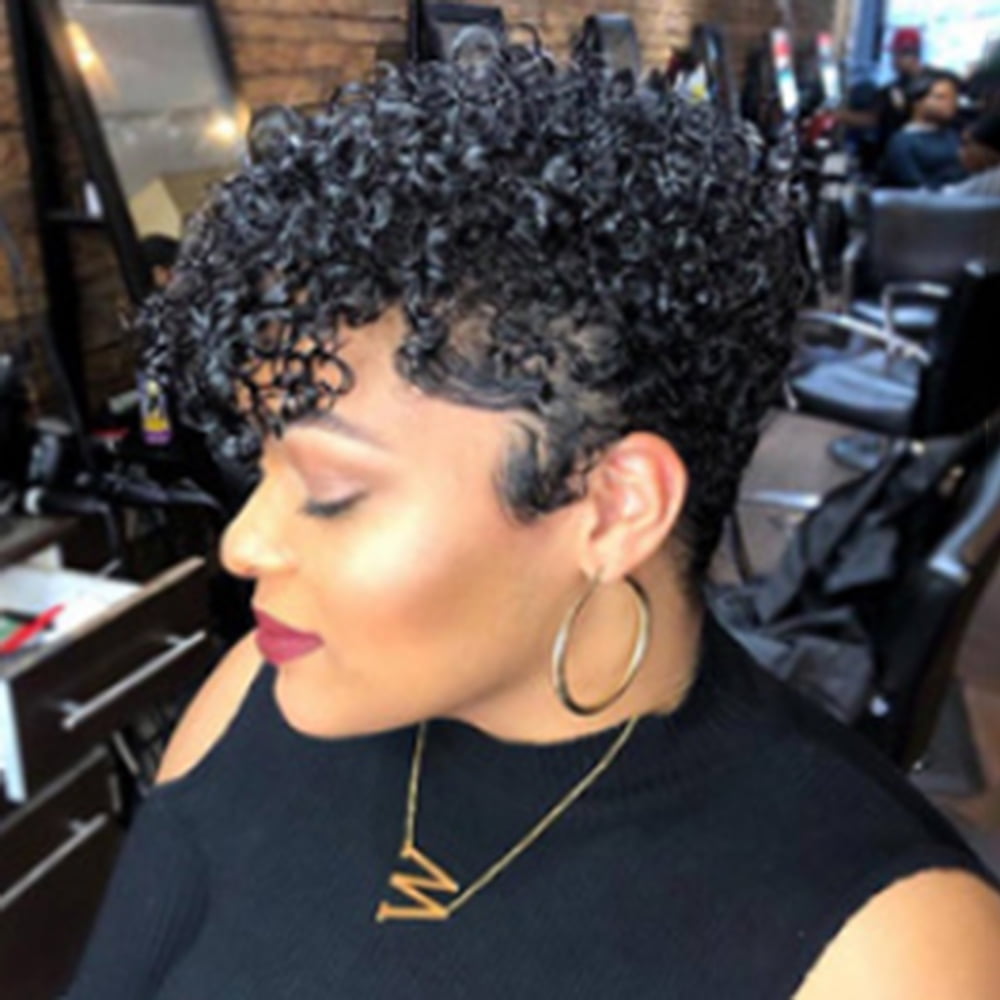 Women Short Hair Fashion Ladies Hairpiece High Temperature