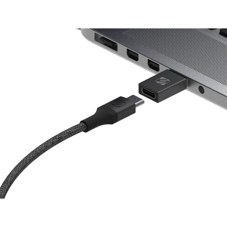 Scosche CAAKIT-RP Strikeline Adapter Kit USB Charge & Sync Cable Connectors, 2-Pack, Black
