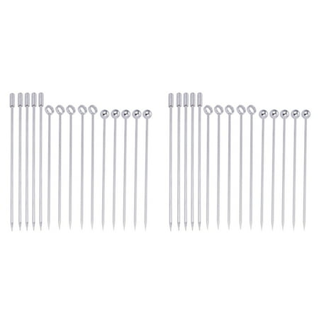 

Stainless Steel Picks Picks Set (Pack of 30)
