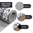 thumbnail image 4 of TWINNIS Boho Rug for Living Room Persian Rug Vintage Rug Boho Carpet for Bedroom,Gray,5'x8', 4 of 8