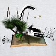 thumbnail image 3 of CafePress - A Piano Is Flying Out Of A Book. T Shirt - Men's Classic Graphic T-Shirt, 3 of 4