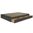 thumbnail image 5 of Nexera Full Size Storage Wood Bed Frame with 3 Drawers, Bark Gray, 5 of 8