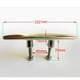 thumbnail image 2 of para Muelle de Barco de Montaje Empotrado, 6 Pulgadas, 152 Mm, Base Abierta, Acero Inoxidable 316 de Alta Resistencia Sunnimix Listón de barco de acero inoxidable, 2 of 8
