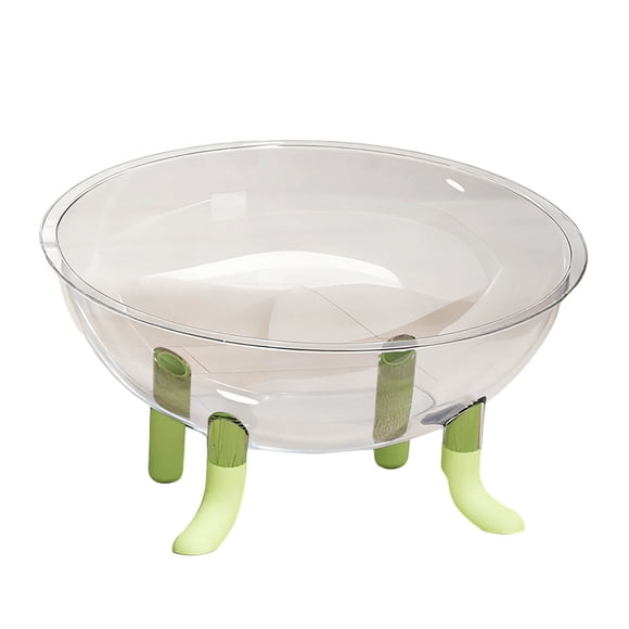 Elevated Acrylic Pet Bed for Cats with Strong Support Frame Comfortable Resting Furniture Indoor Use