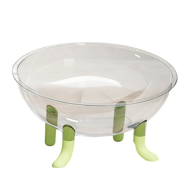 Lit pour Animaux en Acrylique Surélevé pour Chats, Frais, Confortable, Durable, Robuste, Conception à Pieds Hauts, Sommeil et Repos à l'Intérieur
