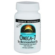 Source Naturals - Omega-7 Sea Buckthorn Fruit Oil - 30 Vegetarian Softgels