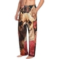 thumbnail image 6 of Rateoe Vintage Red Flower Chihuahua Pattern Men’s Ultra-Soft Comfy Pajama Lounge Pants Sleepwear,Comfortable Lounge Wear,lightweight Pajamas, Casual Home Wear-Small, 6 of 6