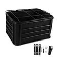 thumbnail image 2 of AWHAO Rear Bicycle Basket Black Stylish Large Capacity Cargo Basket Sundries Organizer With Lined Bag, 2 of 9
