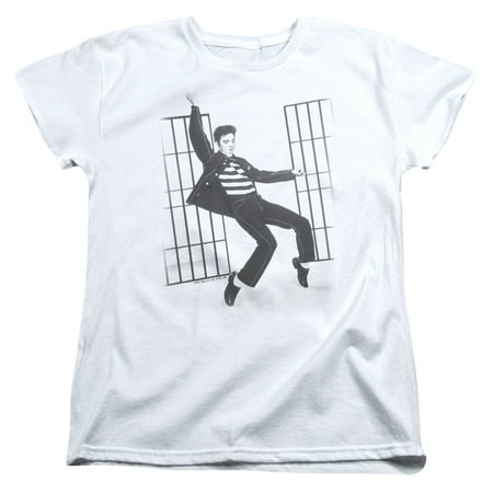 Elvis Dance T-shirt - Elvis Presley - Jailhouse Rock - Women's Short Sleeve Shirt - XX-Large