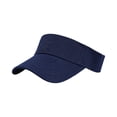 thumbnail image 3 of Trgacdwlo Sports Sun Visor Hats Adjustable Long Brim Lightweight Cooling UV Protection Sun Hat for Men Women Running Hiking Blue, 3 of 8
