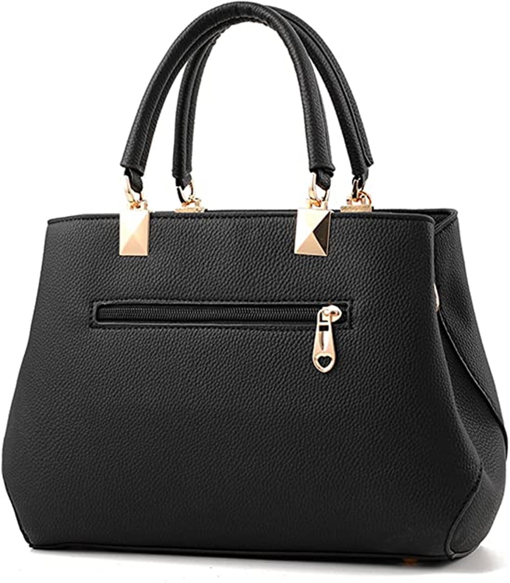 Buy Anu Fashion Latest Tote Bag For Women's and Girls Ladies Purse Handbag  With Adjustable Long Strap (Black) at Amazon.in