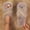Coffee, variant on thermal Warm Fluffy Open Toe Slippers Women, Cross Strap Flat Slides Thick Plush Lined Shoes for Cold Indoor & Outdoor Winter White 9-9.5(42)