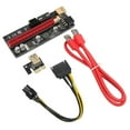 thumbnail image 3 of Tarjeta gráfica para minería PCIe Riser cable blindado multicapa Diseño de hebilla fija PCB PCIE 1X a 16X Tarjeta vertical Cable USB flexible para Win 10 para Win 8 para Win7, 3 of 8