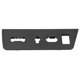 thumbnail image 5 of Driver Seat Switch Panel, 4 Holes Matte Finish Wear Resistant 9L3Z-14A706-MA Easy Installation Seat Adjustment Panel Anti Scratch  For Automobile ANGGREK Negro, 5 of 8