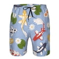 thumbnail image 3 of Balery Colorful Koi Fish Traje de Baño Estilo Hawaiano para Hombre, Shorts de Secado Rápido con Bolsillos-X-Large, 3 of 6