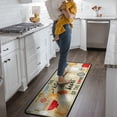 thumbnail image 3 of 2Pcs Kitchen Floor Mat Resistant Set Kitchen Floor Mats for Kitchen Non Slip Waterproof Standing Kitchen Runner Mats 17\u201dx24\u201d+17\u201dx48\u201d, 3 of 6