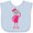 AE-Light Blue, variant on Inktastic Cute Robot, Funny Robot, Girl Robot, Pink Robot Girls Baby Bib