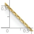 thumbnail image 4 of 18K Yellow Gold 1.7mm Diamond Cut Cable Chain - 20"- Made In Italy, 4 of 8