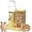 Yellow, variant on 2 in 1 Hamster Water Bottle No Drip Small Animal Water Dispenser Food Bowl for Syrian Dwarf Hamsters, Gerbils, Mouse, Hedgehog, Hamster Cage Accessories