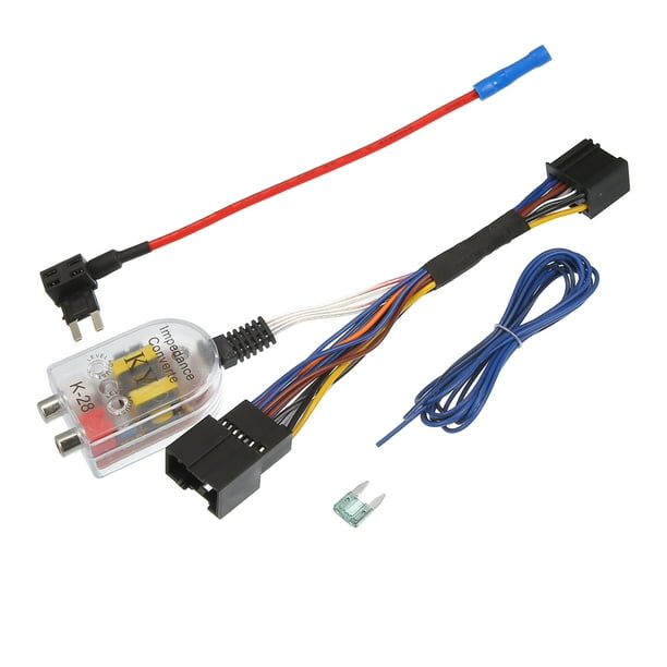 Adaptador Para Conectar Amplificador A Radio Original - Cable De Señal Con Encendido Para GMC/Chevy (Suburban, Tahoe, Silverado...)