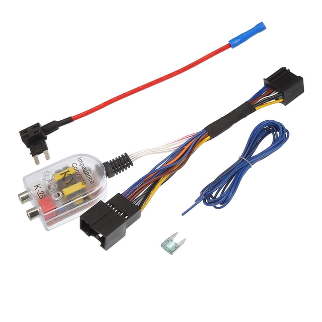 Radio Amp Subwoofer Amplificador Conectar Usar En Línea Convertidor para Chevy