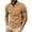 Khaki, variant on Charmgo Mens T-Shirts Clearance, Men's Summer Collar Button Up Shirt for Sports and Leisure Golf Shirts for Men, Polo Shirts for Men Black XL