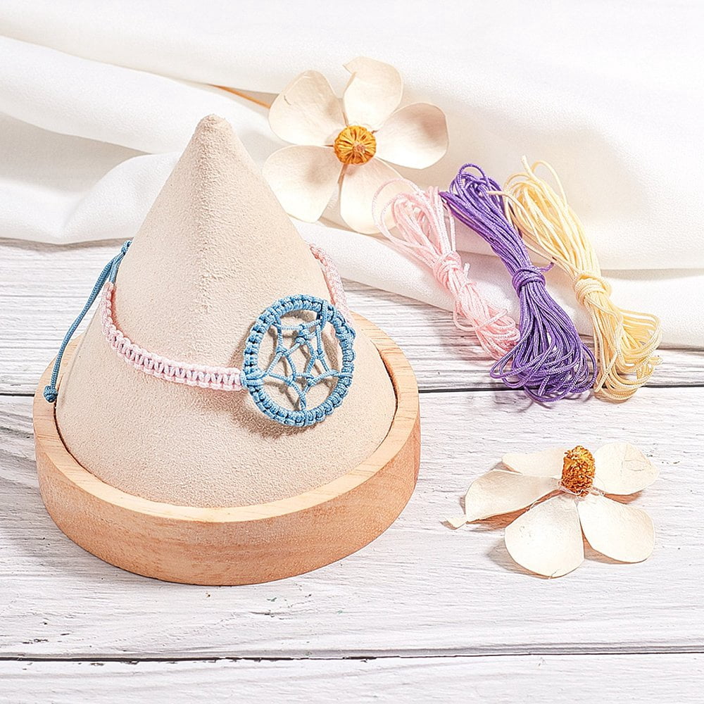 1Set Nylon Thread Nylon String Jewelry Bead Cord for Custom Woven Jewelry Making Mixed Color 0.8mm 45m/roll 28colors 1roll/color 28rolls/set
