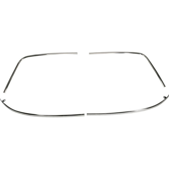 Dynacorn M1650 1968-1972 Nova Front Window Molding Kit