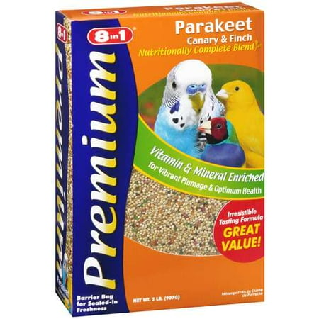 8-in-1 Pet Products: Bird Food Premium Parakeet, Canary, Finch Food, 2