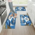 thumbnail image 5 of YIMEIS Valentine's Day Dolphin Kitchen Mat Rug Set - 3 Pcs Perfect for Kitchen Counter, 16''*24''/20''*32''/47''*18'', Functional for Decoration, 5 of 10