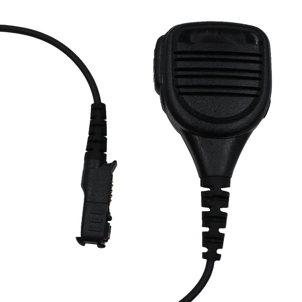 Tenq Rainproof Shoulder Remote Speaker Mic Microphone PTT for Motorola Talkabout Walkie Talkie Two Way Radio 1pin