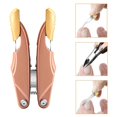 thumbnail image 2 of Foldable Nail Clipper for Ingrown or Thick Nail, Podiatrist Toenail Clippers with Stainless Steel for Sharp Curved Blade Red, 2 of 4