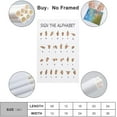 thumbnail image 2 of Asdg12s-American Sign Language Alphabet Poster Educational ABC Playroom Wall Art Homeschool Art Poster Poster Decorative Painting Canvas Wall Posters and Art Picture Print Poster 12x18inch(30x45cm), 2 of 5