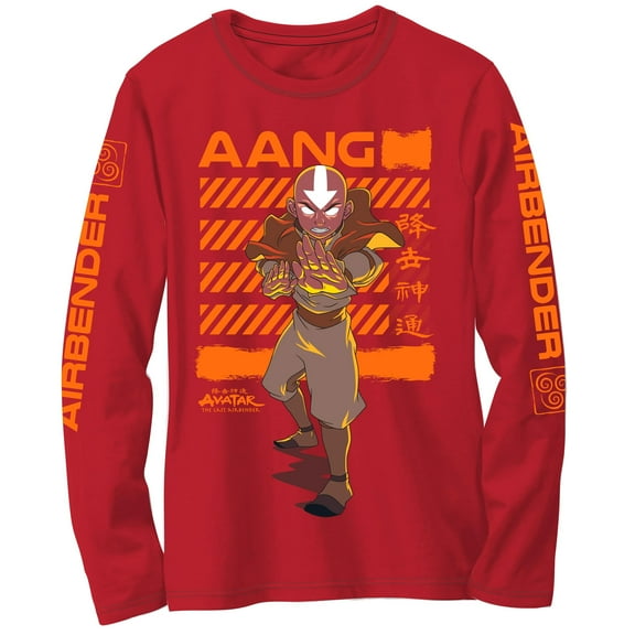 Avatar The Last Airbender Long Sleeve Tee (Little & Big Boys)