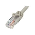 thumbnail image 2 of StarTech.com Cat5e Ethernet Cable - 20 ft - Gray- Patch Cable - Snagless Cat5e Cable - Network Cable - Ethernet Cord - Cat 5e Cable - 20ft (45PATCH20GR) - Patch cable - RJ-45 (M) to RJ-45 (M) - 20 ft - UTP - CAT 5e - snagless - gray, 2 of 2