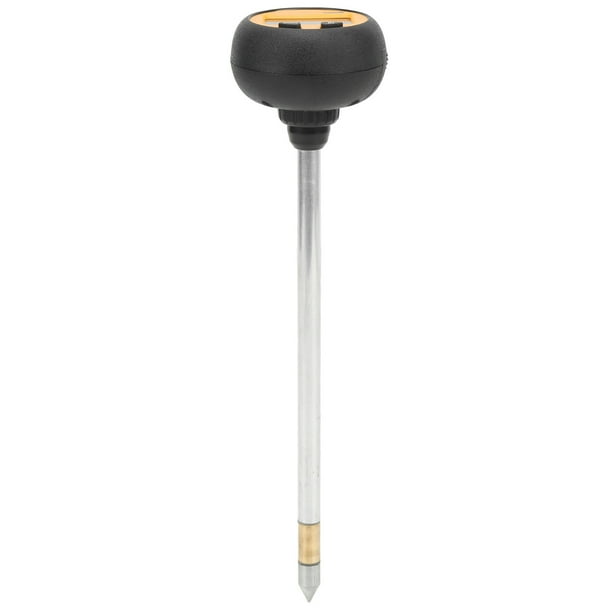Digital Soil PH Tester, Temperature Humidity Metal Probe Soil Moisture