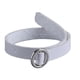 thumbnail image 2 of Cinturón de PU a escala 1:12, accesorio para vestir muñecas, cinturón informal para muñecas de cosplay. blanco, 2 of 7