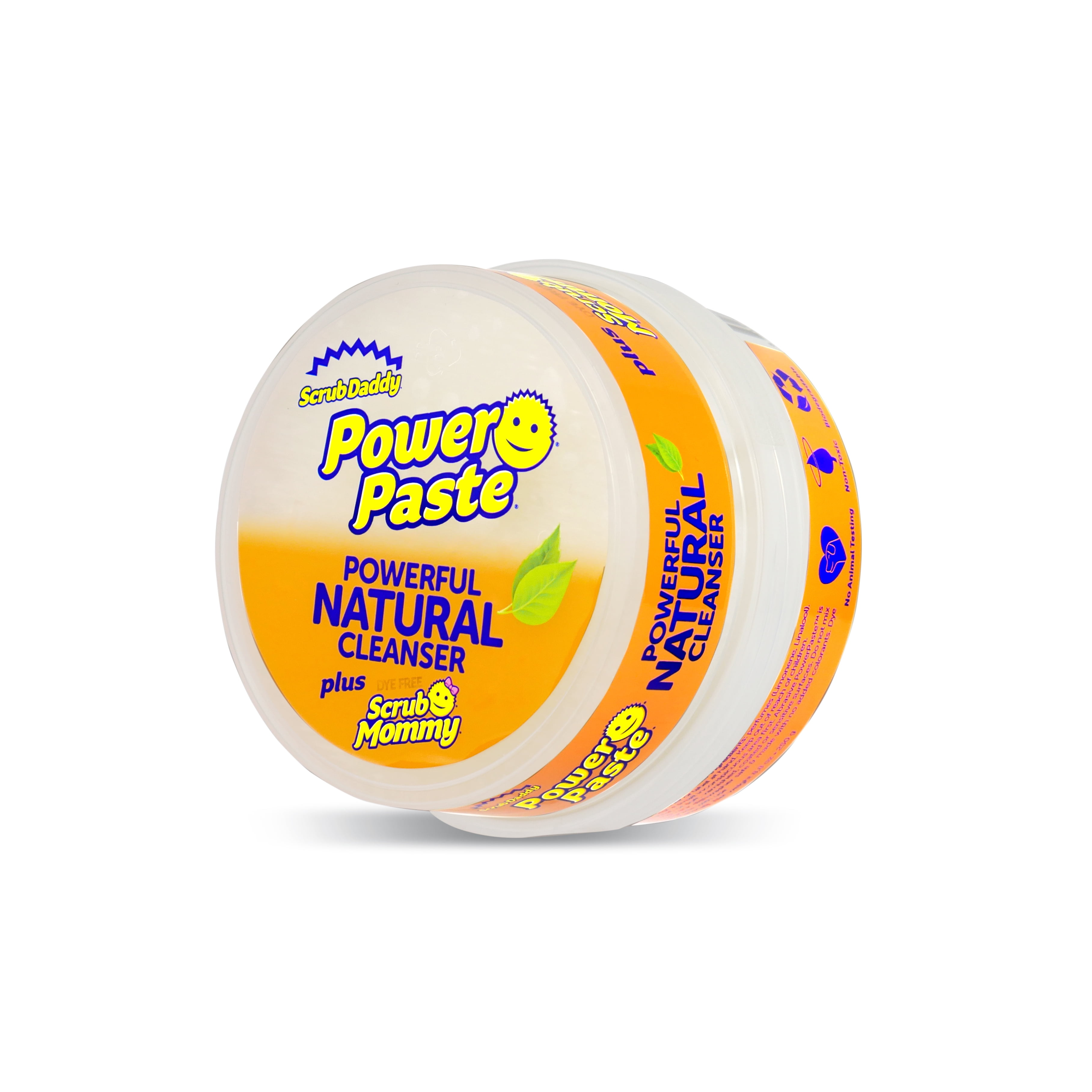 Scrub Daddy PowerPaste + Scrub Mommy Dye Free Sponge Applicator