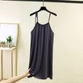 thumbnail image 2 of yillto Women Sleeveless Nightgown Loose Sleepwear Tank Nightshirts Summer Soft Comfy Pajamas Nightdress, 2 of 5
