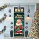 thumbnail image 5 of Decoraciones de Navidad Interior 35 X 71 Pulgadas Marco de Puerta de Navidad - Patrón de Santa Claus - Decoración de Puerta de Navidad - Decoración de Fiesta Del Festival, 5 of 6
