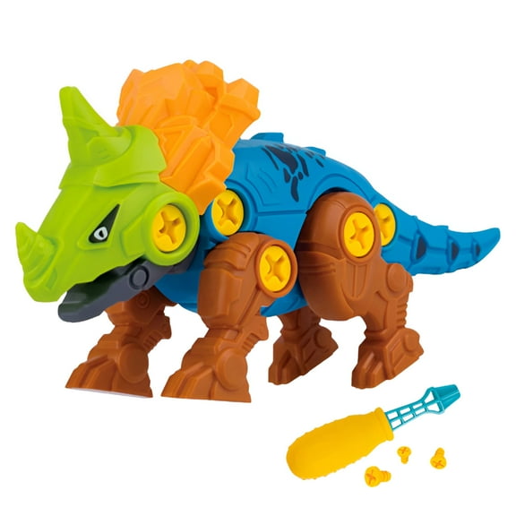 BESTSKY 4 Pack Plus Size Take Apart Dinosaur Toys For Boys And Girls Educational Assembling Building Block Toy Set Variety DIY Assembled Dinosaur Robot Things for to Climb on Games Kids Ages 4-8