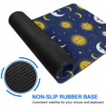 thumbnail image 6 of Long Mouse Pads for Desk,Blue Sun Moon Star Pattern Desk Mats on Top Of Desks, Desk Mouse Pad Extra Large with 3mm Non-Slip Base and Stitched Edge for Gaming,Office,Work,Home 31.5"x11.8", 6 of 6