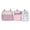 3PCS-B, variant on Baby Stroller Organizer Bag Bedside Caddy Diaper Storage Bin Hanging Storage Bag for Baby Bed/Baby Cart