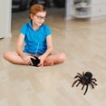 thumbnail image 6 of ArtCreativity Remote Control Spider, Includes 1 Tarantula & 1 Controller, Spooky RC Spider Prank Toy with 8 Individually Moving Legs, Furry Texture, and Light Up Eyes, Great Halloween Toy for Kids, 6 of 7